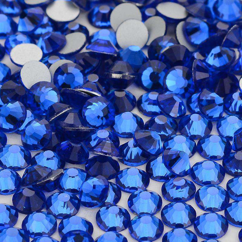 High Quality flatback rhinestones: Color - Sapphire