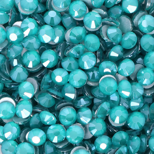 High Quality flatback rhinestones: Color - Peacock Blue Mocha