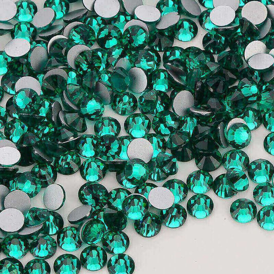 High Quality flatback rhinestones: Color - Blue Zircon
