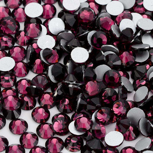 High Quality flatback rhinestones: Color - Dark Amethyst