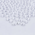 Transparent Clear non-hotfix flatback glass rhinestones — loose crystal swatch