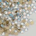 Moonlight non-hotfix flatback glass rhinestones — loose crystal swatch
