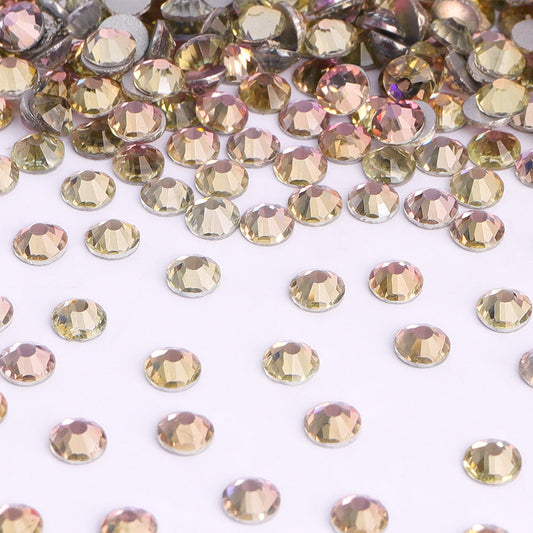 High Quality flatback rhinestones: Color - Silk Light