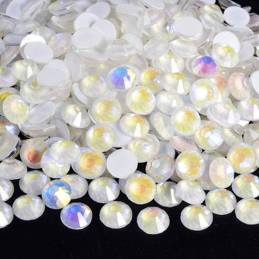 High Quality flatback rhinestones: Color - Crystal Luminous
