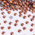 Sunset Glory non-hotfix flatback glass rhinestones — loose crystal swatch