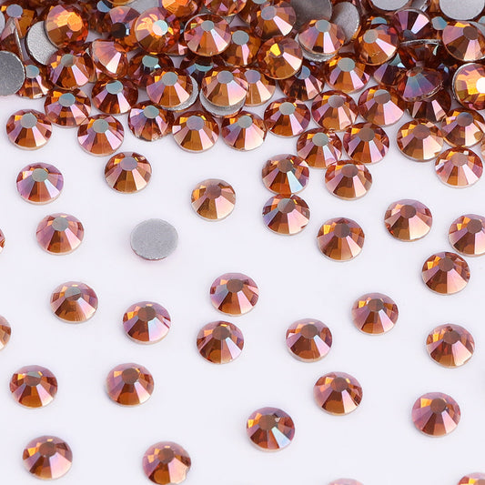 High Quality flatback rhinestones: Color - Sunset Glory