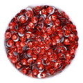Padparadascha non-hotfix flatback glass rhinestones — loose crystal swatch