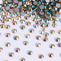 Morning Glory non-hotfix flatback glass rhinestones — loose crystal swatch