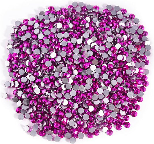 High Quality flatback rhinestones: Color - Mine Fuchsia