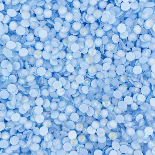 High Quality flatback rhinestones: Color - Light Sapphire Luminous