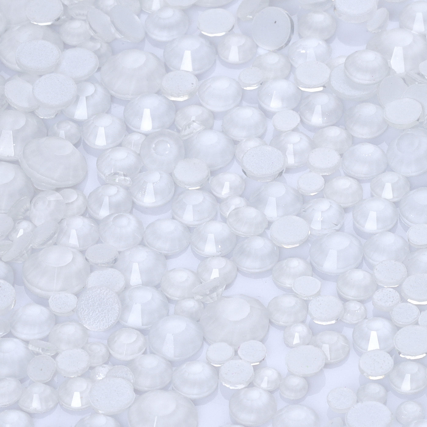 White Neon rhinestones in a bulk 1,440-piece pack