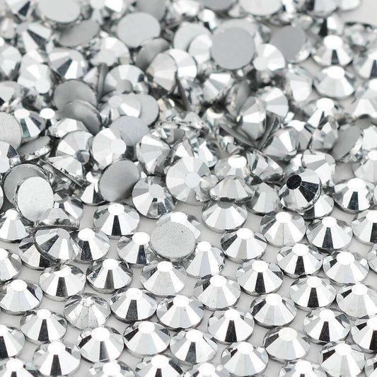 High Quality flatback rhinestones: Color - Silver
