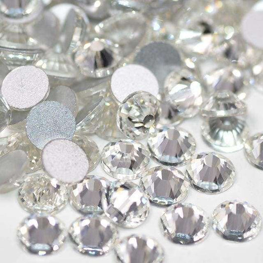 High Quality flatback rhinestones: Color - Crystal