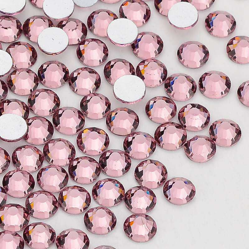 Light Amethyst rhinestones in a bulk 1,440-piece pack